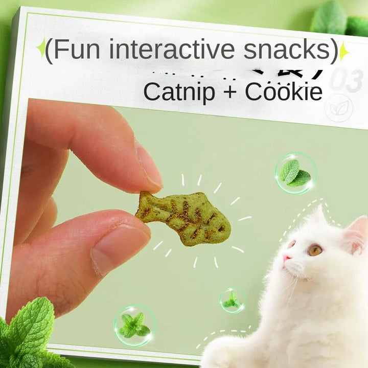 Cat Mint Biscuit Cat Eating Snack Pet Molar Nutrition Fattening Kitten Snack Adult Cat Reward | Stornfield