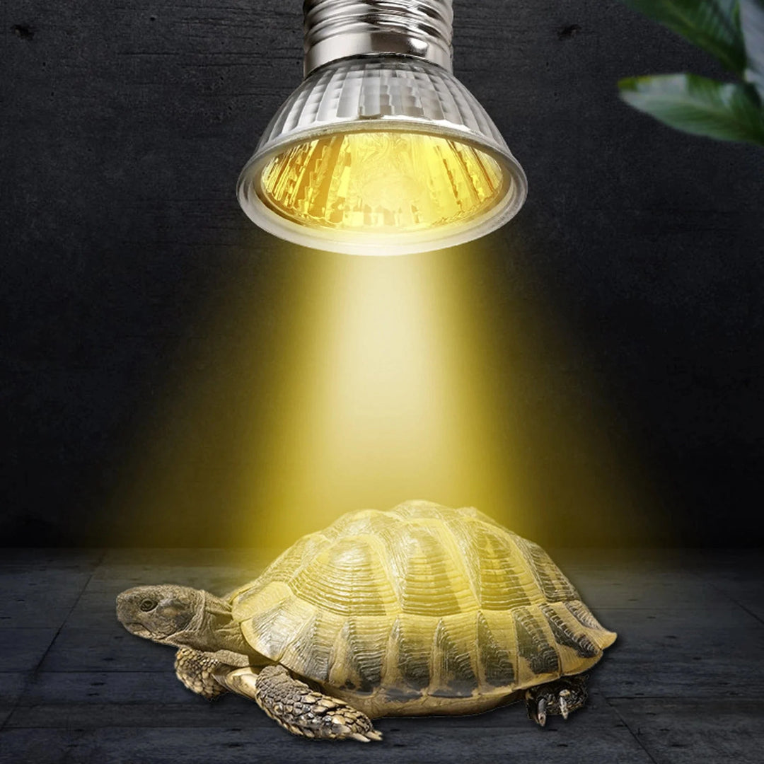 CE Reptile Lamp  UVA+UVB 3.0 Pet Heat Lamp Bulb Turtle Basking  Light Bulbs Amphibians Lizards Temperature Controlle | Stornfield