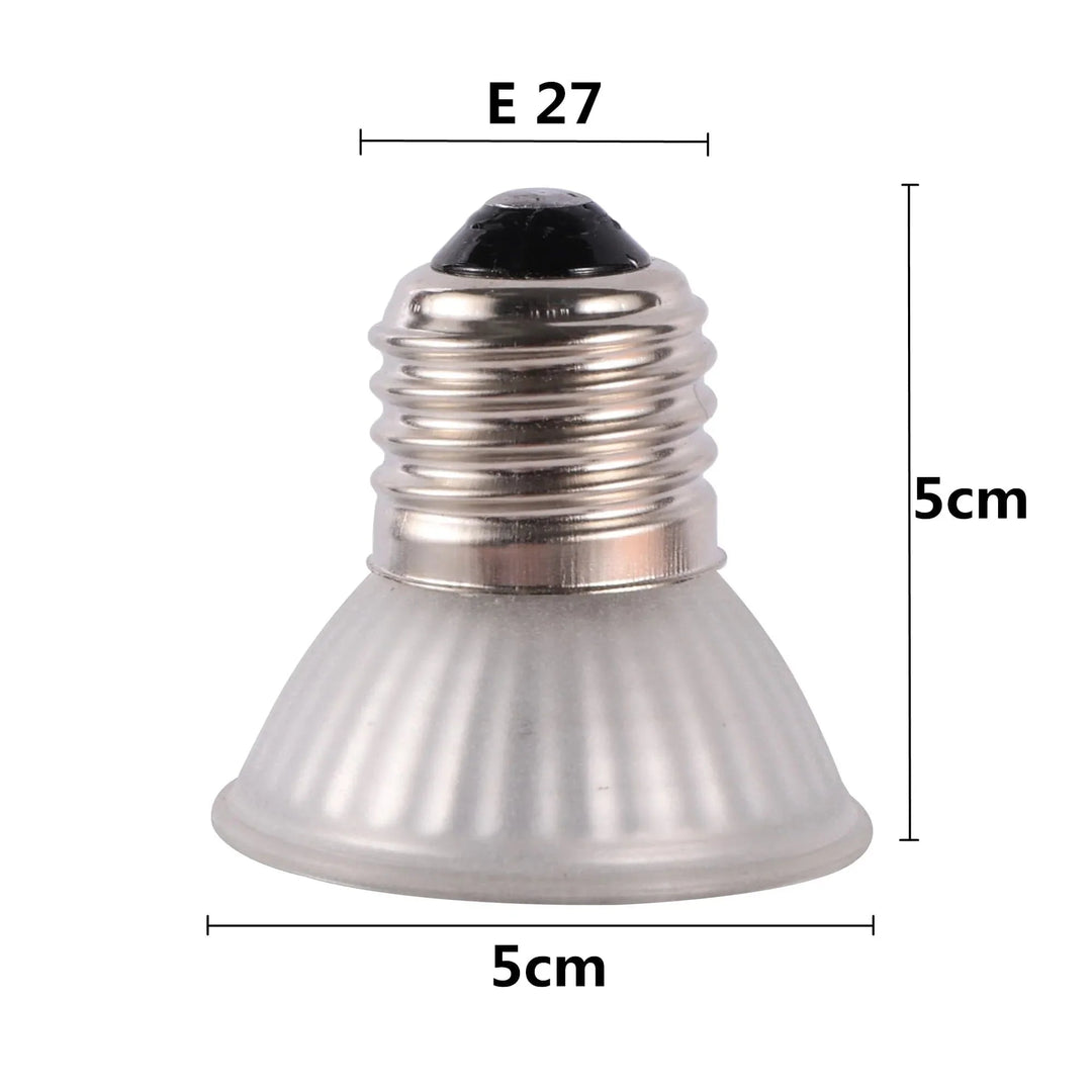 CE Reptile Lamp  UVA+UVB 3.0 Pet Heat Lamp Bulb Turtle Basking  Light Bulbs Amphibians Lizards Temperature Controlle | Stornfield