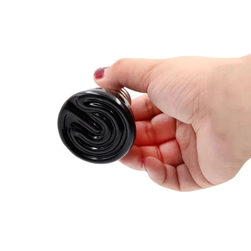 Ceramic Emitter Heat Light  Mini Black Pet Heating lamp Infrared Bulb  25/50/ 75/100W Brooder Chickens Reptile Lamp | Stornfield