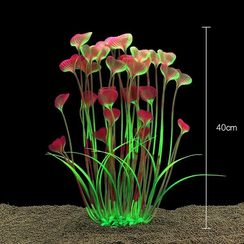 Fish Tank Water Plant Decoration Aquarium Decor Aquatic Plants Underwater Plastic Artificial Grass Accessories Pet Supplies Home | Stornfield