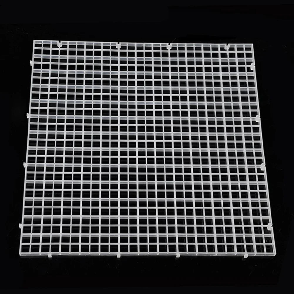 2pcs Gravel Grid Isolation Board Aquarium Separator Free Cut Fish Tank Divider Filtration Net Cleaning Tool Replacement Parts | Stornfield