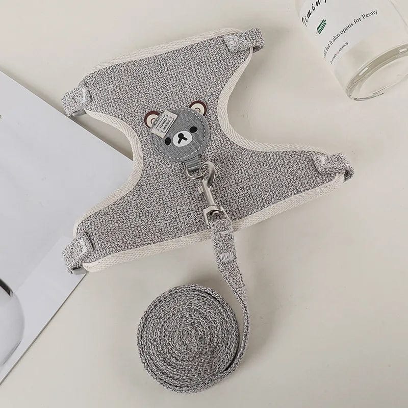 Newest Cute Rabbit Harness and Leash Set Bunny Pet Accessories Vest Harnesses Rabbit Leashes for Outdoor Walking Pets Supplies | Stornfield