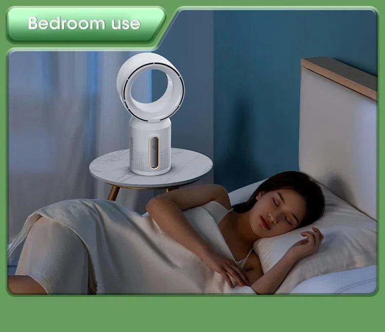 Desktop Bladeless Electric Fan Table Fan 5 Speed Tower Fan For Baby Cooler Air Conditioner USB Rechargeable Cooler Fan | Stornfield