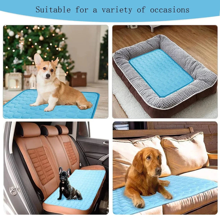 Dog Cooling Mat Summer Pad for Dogs Cat Blanket Breathable Dog Bed Kennel Puppy Sleeping Sofa Cushion Dog Accessories | Stornfield