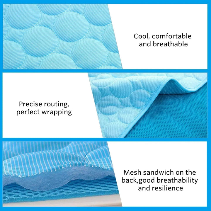 Dog Cooling Mat Summer Pad for Dogs Cat Blanket Breathable Dog Bed Kennel Puppy Sleeping Sofa Cushion Dog Accessories | Stornfield