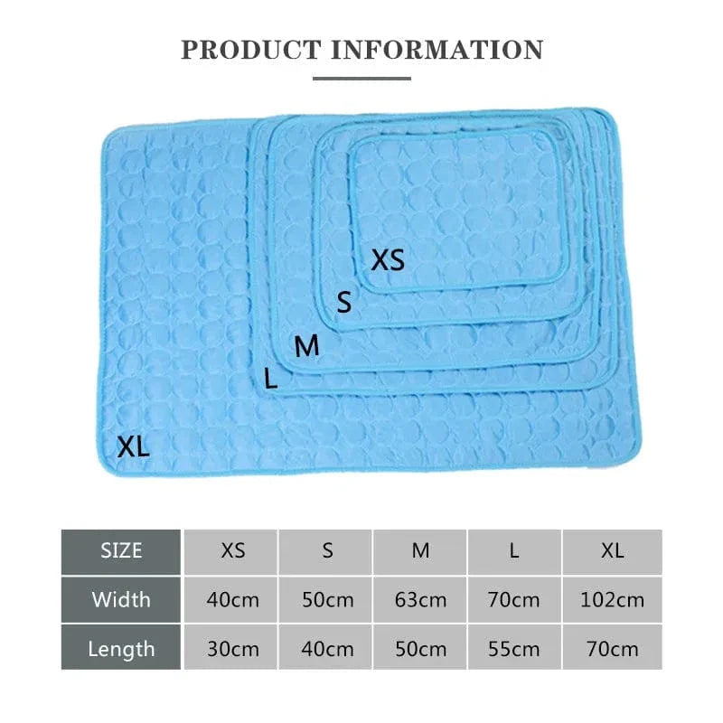 Dog Cooling Mat Summer Pad for Dogs Cat Blanket Breathable Dog Bed Kennel Puppy Sleeping Sofa Cushion Dog Accessories | Stornfield