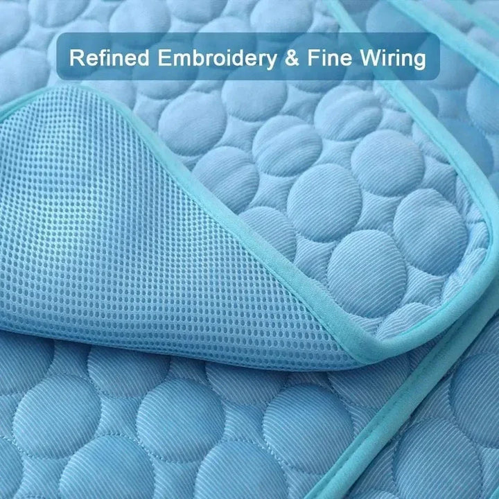 Dog Cooling Pad Ice Silk Fabric Self Cooling Gel Breathable Washable Summer Pet Mat for Dogs Cats Sofa Kennel Bed Comfortable La | Stornfield
