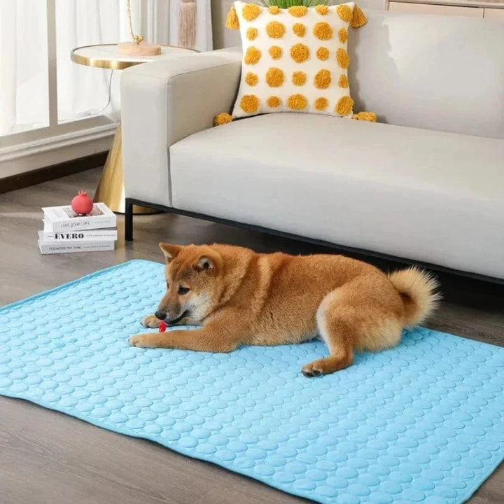Dog Cooling Pad Ice Silk Fabric Self Cooling Gel Breathable Washable Summer Pet Mat for Dogs Cats Sofa Kennel Bed Comfortable La | Stornfield