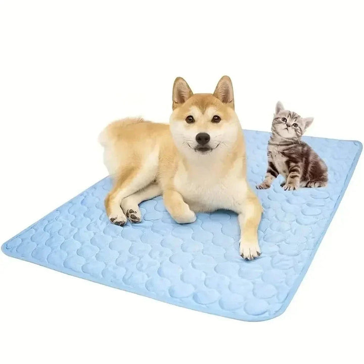 Dog Cooling Pad Ice Silk Fabric Self Cooling Gel Breathable Washable Summer Pet Mat for Dogs Cats Sofa Kennel Bed Comfortable La | Stornfield
