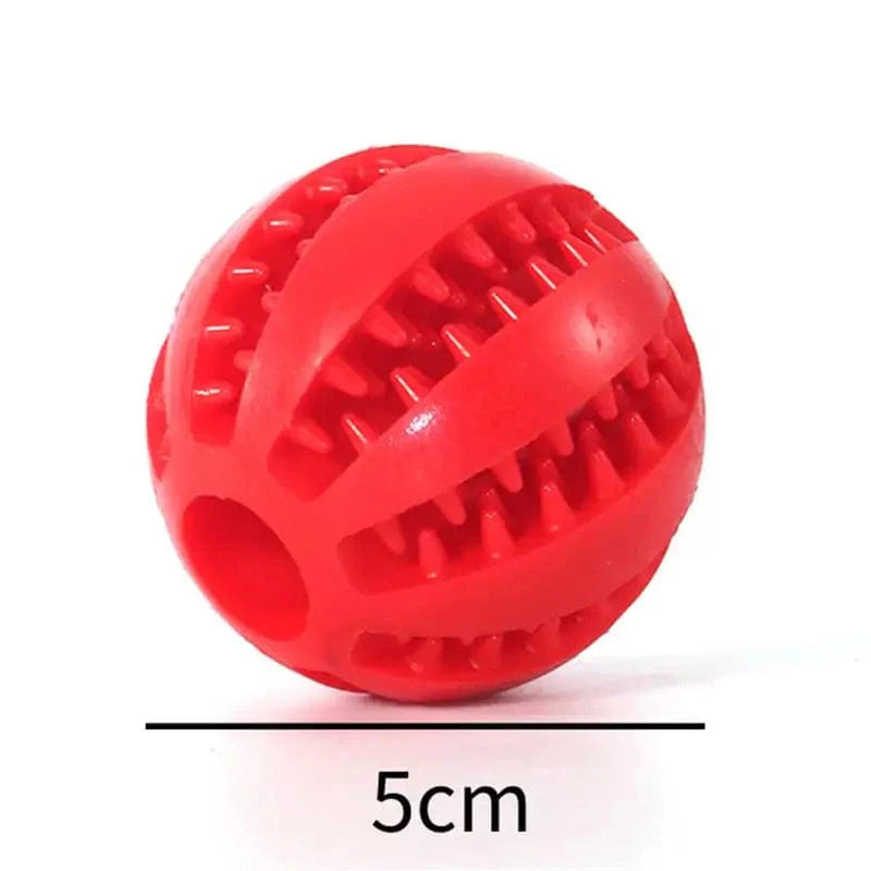 Dog Food Ball Pet Dog Toy Interactive Rubber Balls for Small Large Dogs Puppy Cat Chewing Toys Pet Tooth Cleaning | Stornfield