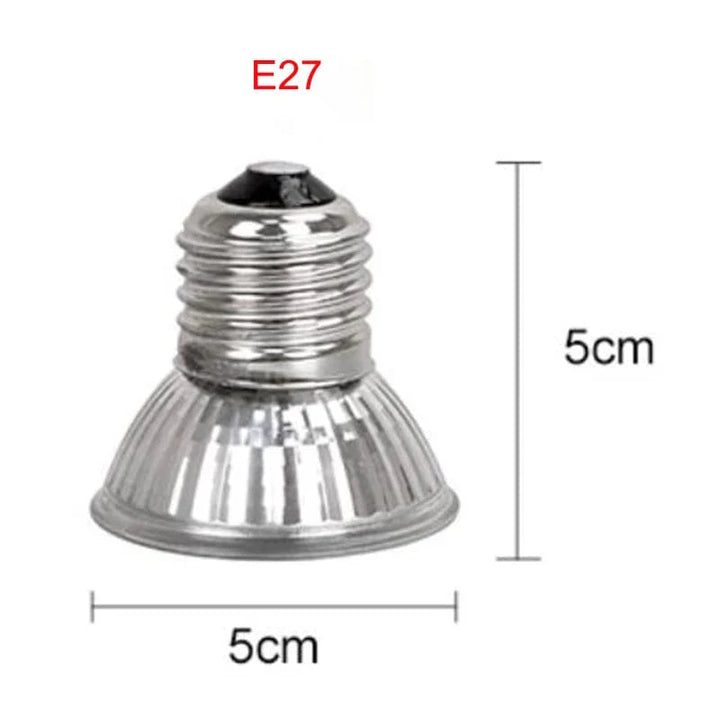 E27 25/50/75W UVA Heat Lamp Pet Reptile Heating Lamp Turtle Lizard Reptile Heater Bulb Emitter Pets Basking Bird Snake 110-220V | Stornfield