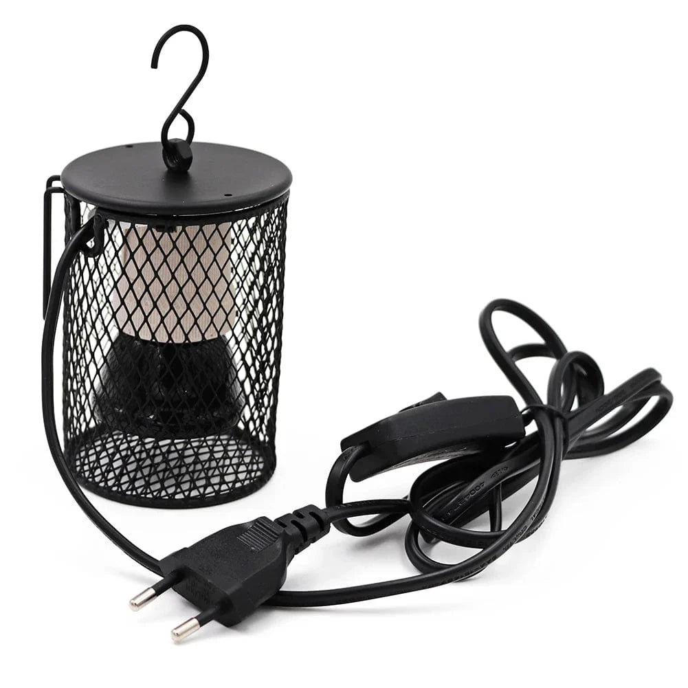 E27 Pet Heating Lamp for Turtle Snake lizard Infrared Ceramic Emitter Heat Light 50W/75W/100W Reptile Lamp Reptile Light EU Plug | Stornfield