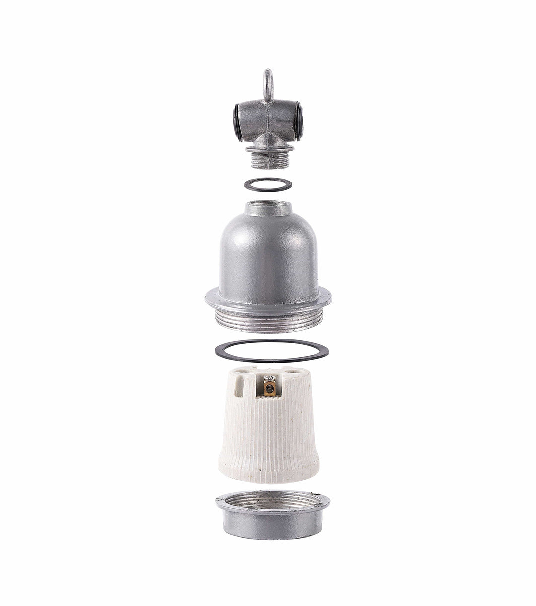 E27 Turtle Aquarium Reptile Lamp Holder Ceramic Insulation Piglet Brooder Bird Heating Bulb Culture Spiral Light Socket 1 Pc | Stornfield