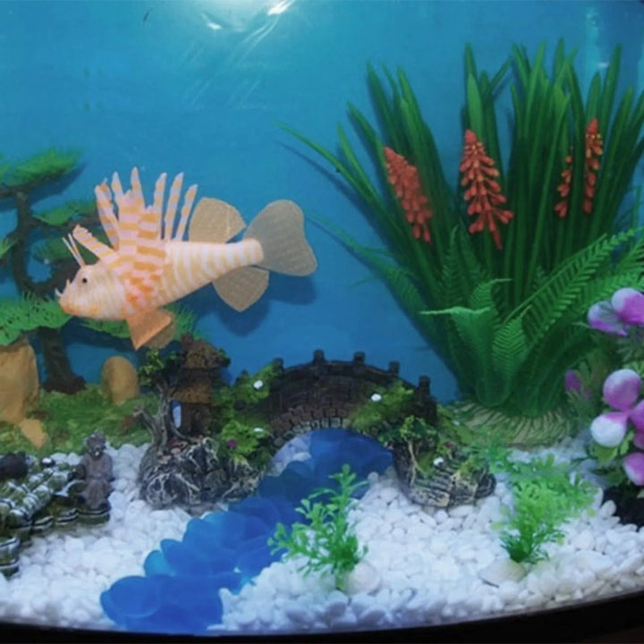 Fish Tank Artificial Bridge Resin Landscape Decoration Bridge Aquarium Equipment Accessories Ornament Cave Aquatic Pet Fish | Stornfield