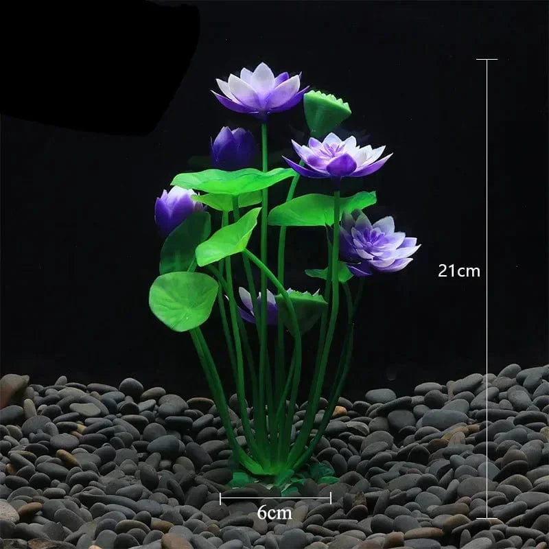 Fish Tank Water Plant Decoration Aquarium Decor Aquatic Plants Underwater Plastic Artificial Grass Accessories Pet Supplies Home | Stornfield