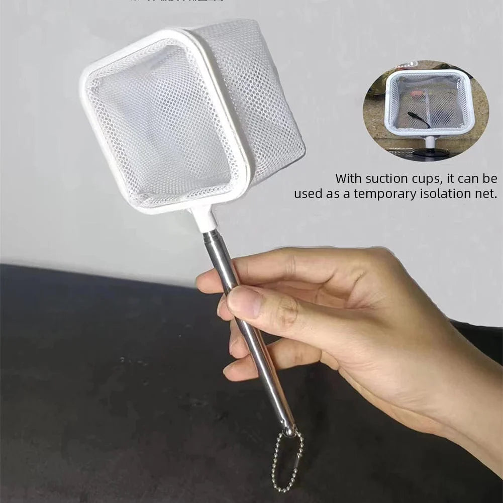 Fishing Landing Net Rustproof Corrosion Resistant Stainless Steel Fishing Net For Catchin Fish Shrimp Tank Aquarium Accessories | Stornfield