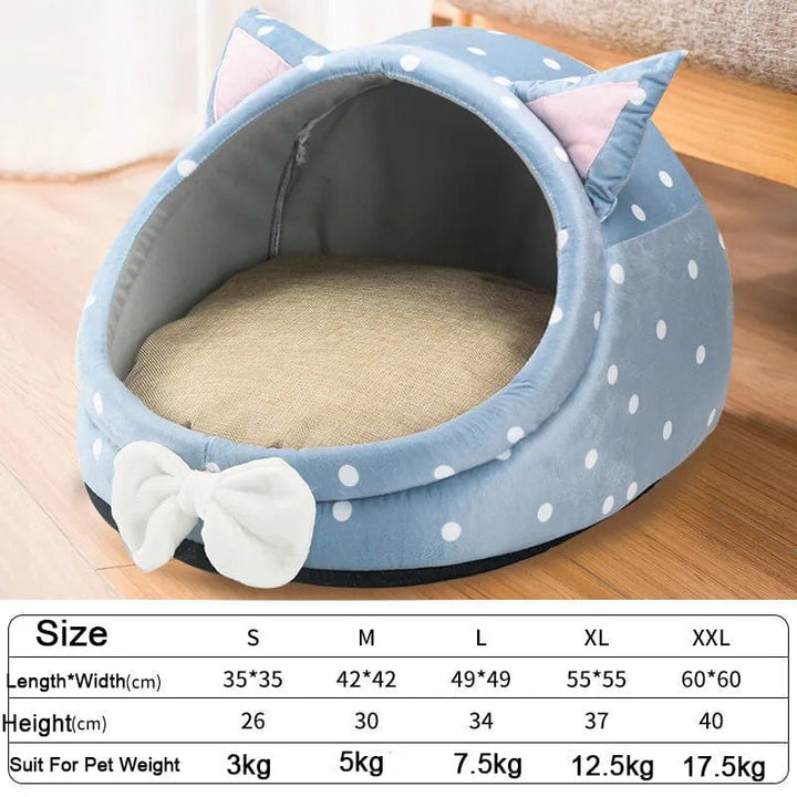 Foldable Pet House, Puppy Kennel Mat for Dogs, Animals, Cat, Kitten Nest, Small Dogs Basket, Teddy, Chihuahua Cave, Bed, 2022 | Stornfield