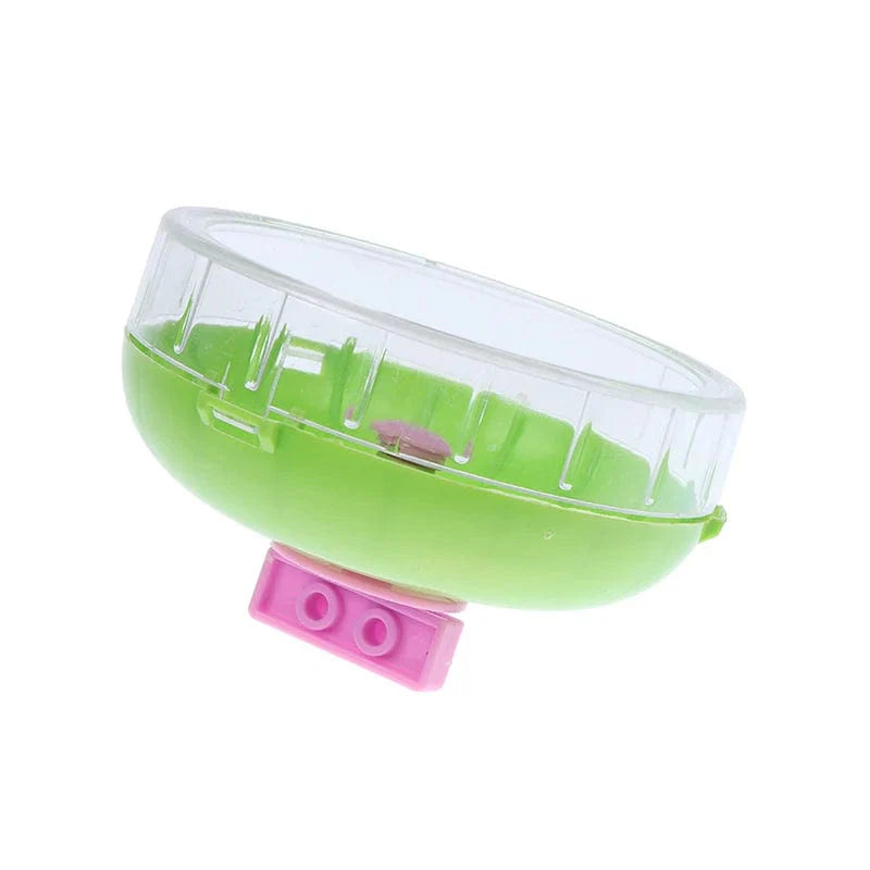 1pcs 11cm Hamster Wheel Small Animal Running Disc Toys Cute Plastic Jogging Exercise Wheel Pet Cage Accessories | Stornfield
