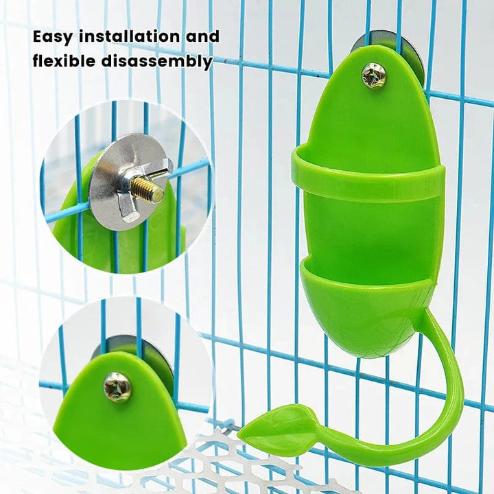 Parrot Food Feeder Bird Perching Frame Fun Bird Cage Feeder Parrot Feeding Toy Plastic Pet Feeding Supplies Parrot Feeding Toy | Stornfield