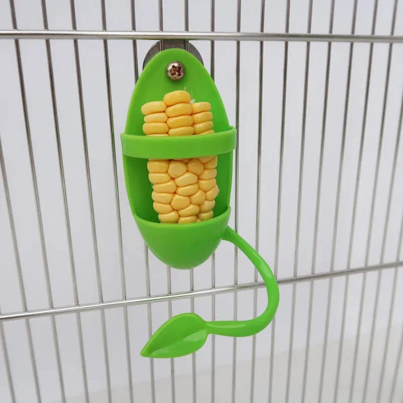 Pet Parrot Feeder Hanging Cage Fruit Vegetable Container Feeding Cup Cuttlebone Stand Holder Pet Cage Accessories Pet Supplies | Stornfield