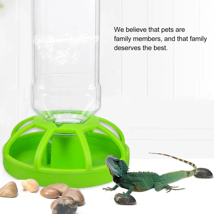 Water Feeder Earth Turtle Accessory Gecko Terrarium Accessories Reptiles for Pearlescent | Stornfield