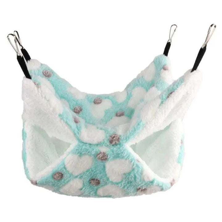 Hamster Hammock Small Pet Hanging Bed Double Warm Thickened Honeybug Flying Squirrel Guinea Pig Hammock Pet Cage Accessories | Stornfield