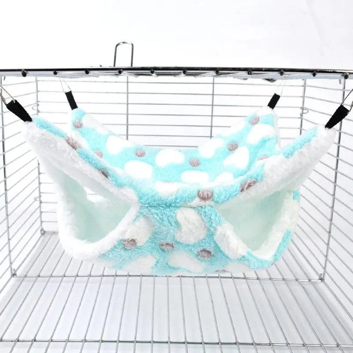 Hamster Hammock Small Pet Hanging Bed Double Warm Thickened Honeybug Flying Squirrel Guinea Pig Hammock Pet Cage Accessories | Stornfield