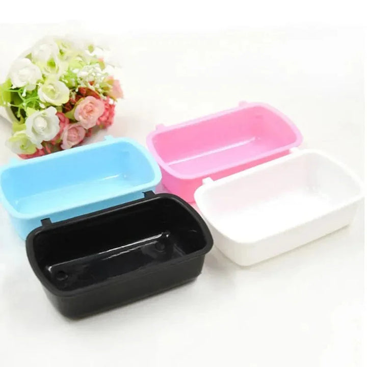 Hangable Plastic Hamster Squirrel Food Feeder Small Pets Water Drinking Bowl Food Bowl Pets Hamster Cage Product Accessories | Stornfield