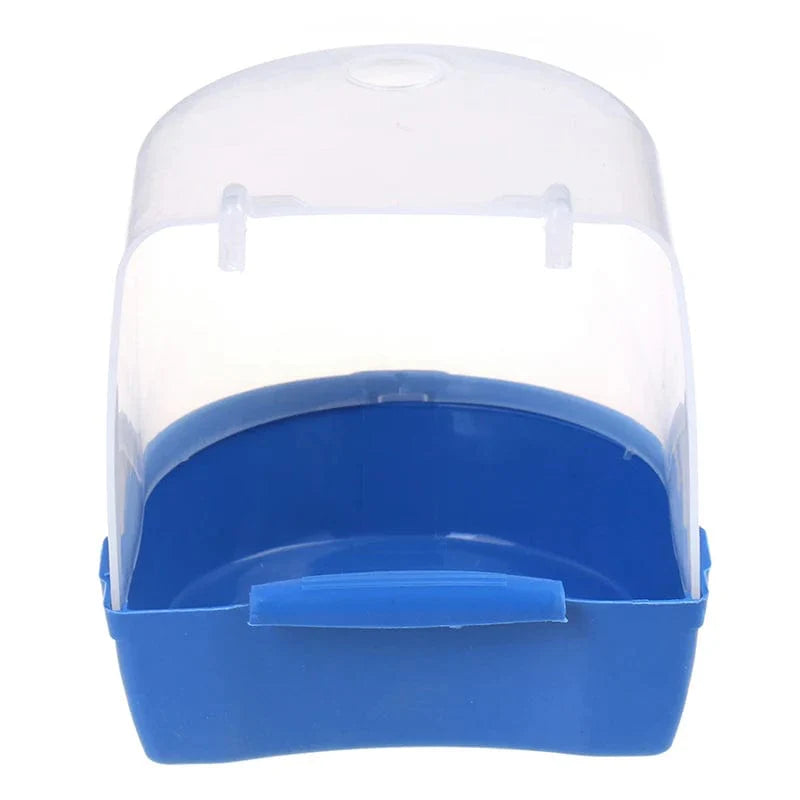 Hanging Bird Bath Cube Parrots Bathtub Bath Shower Box Cage Accessory for Little Bird Canary Budgerigar Cockatiel Lovebird Boxes | Stornfield