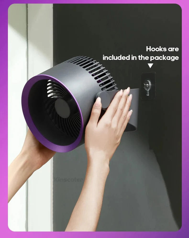 KINSCOTER Multifunctional Electric Fan Circulator Wireless Portable Home Quiet Ventilator Desktop Wall Ceiling Fan Air Cooler | Stornfield