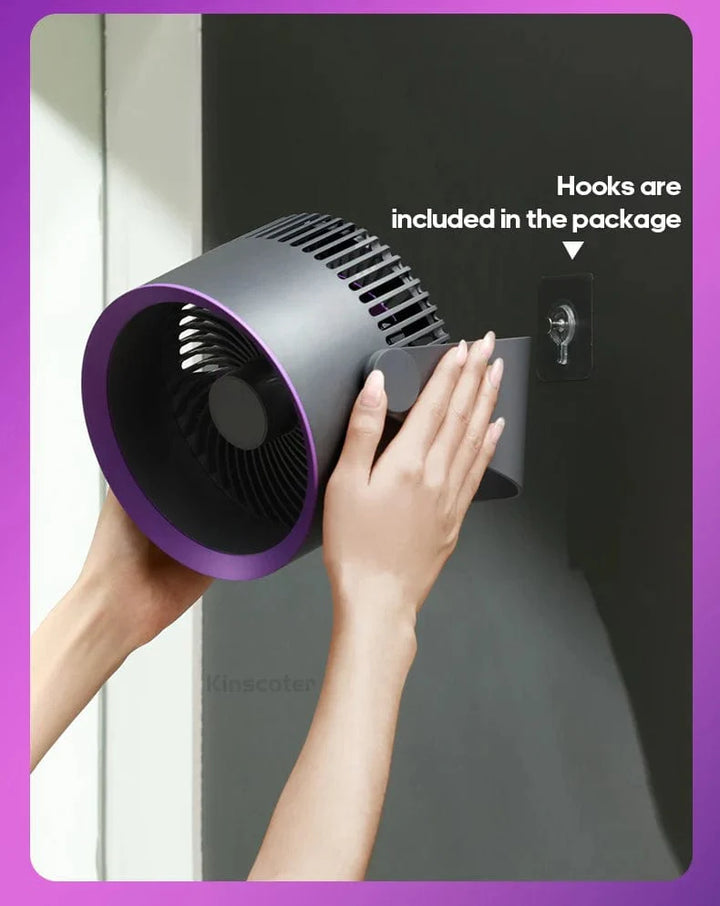 KINSCOTER Multifunctional Electric Fan Circulator Wireless Portable Home Quiet Ventilator Desktop Wall Ceiling Fan Air Cooler | Stornfield