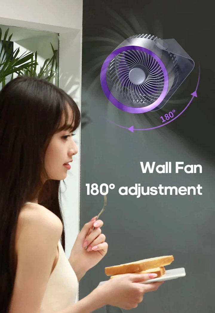 KINSCOTER Multifunctional Electric Fan Circulator Wireless Portable Home Quiet Ventilator Desktop Wall Ceiling Fan Air Cooler | Stornfield