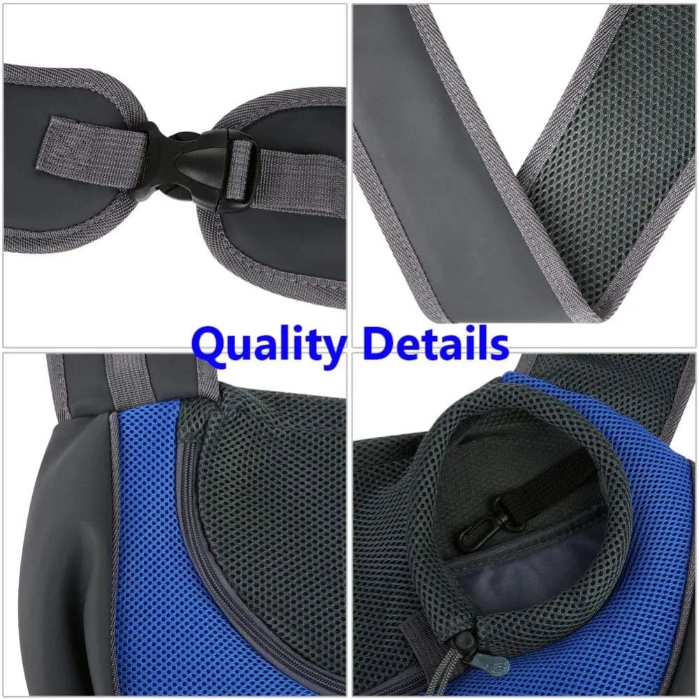 Mesh Oxford Pet Outdoor Travel Pet Puppy Carrier Handbag Pouch Single Shoulder Bag Sling Mesh Comfort Travel Tote Shoulder Bag | Stornfield