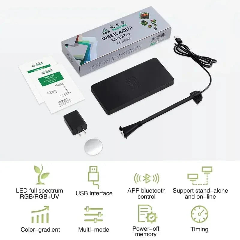 WEEK AQUA USB aquarium light Plant Grow Full spectrum LED Ecology Microlandscape light Nano aquarium light | Stornfield