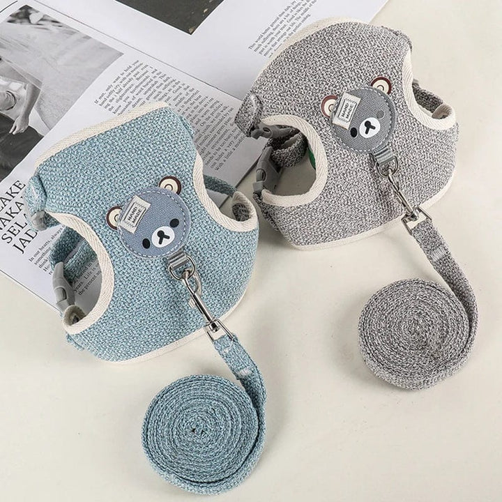 Newest Cute Rabbit Harness and Leash Set Bunny Pet Accessories Vest Harnesses Rabbit Leashes for Outdoor Walking Pets Supplies | Stornfield