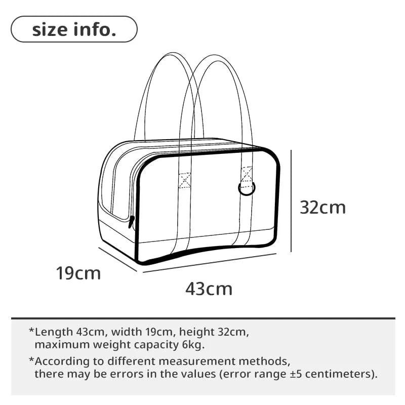 ONECUTE Pet Small dog cat Portable Breathable Bag Cat Dog Carrier Bags comfort  Pet Carrying Bag pet backpacks Dog Bag dog purse | Stornfield