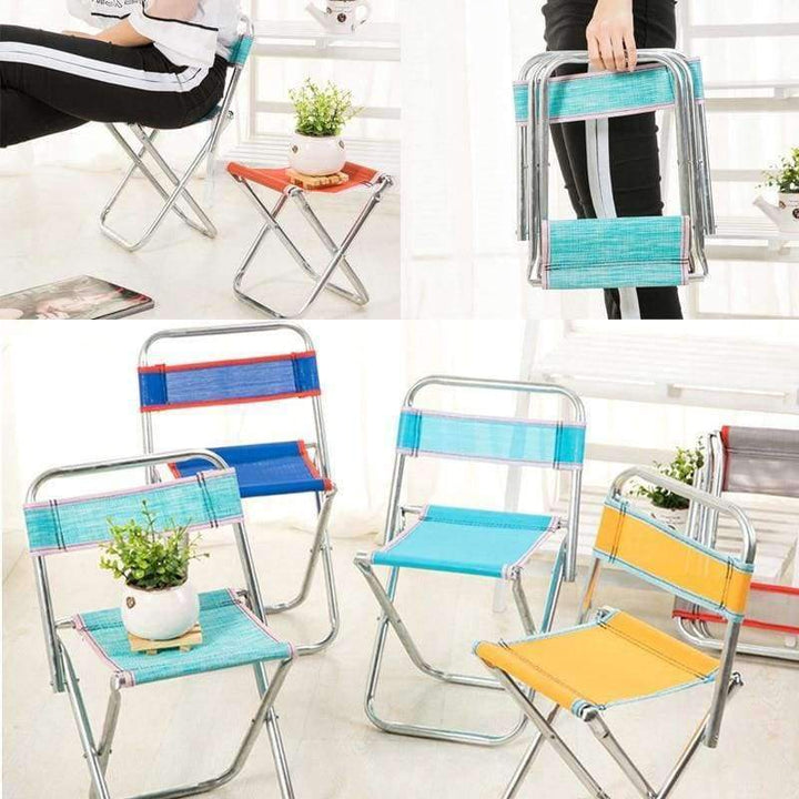 Stornfield | Chaises Extérieures Enfants Adultes Mobilier de Jardin Chaise de Plage Ultr légère Siège de Pêche Tabouret Fabriqué en Acier Inoxydable Chaise de Pique-nique Portable