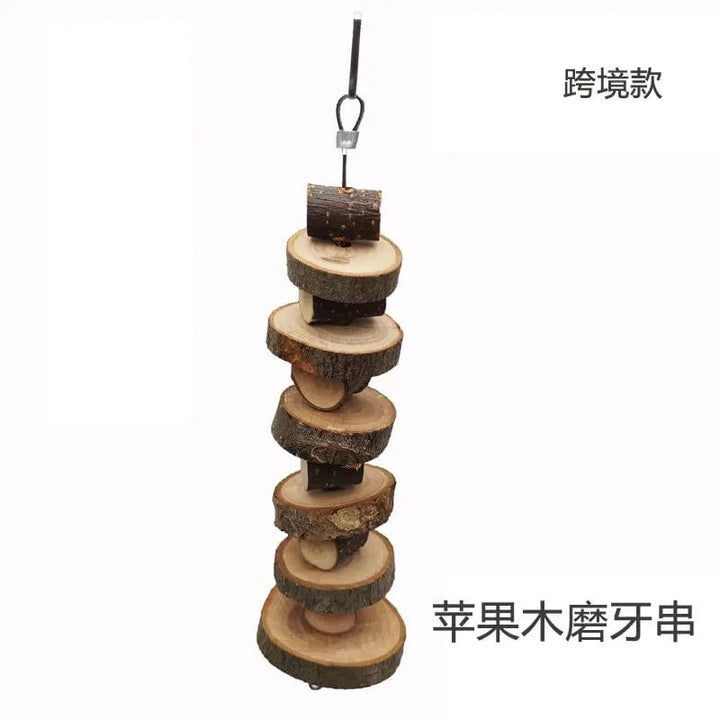 Parrot Chew Toy Cotton Rope Birds Toy Bite Bridge Bird Tearing Toys Cockatiels Training Hang Swings Birds Cage Supplies | Stornfield