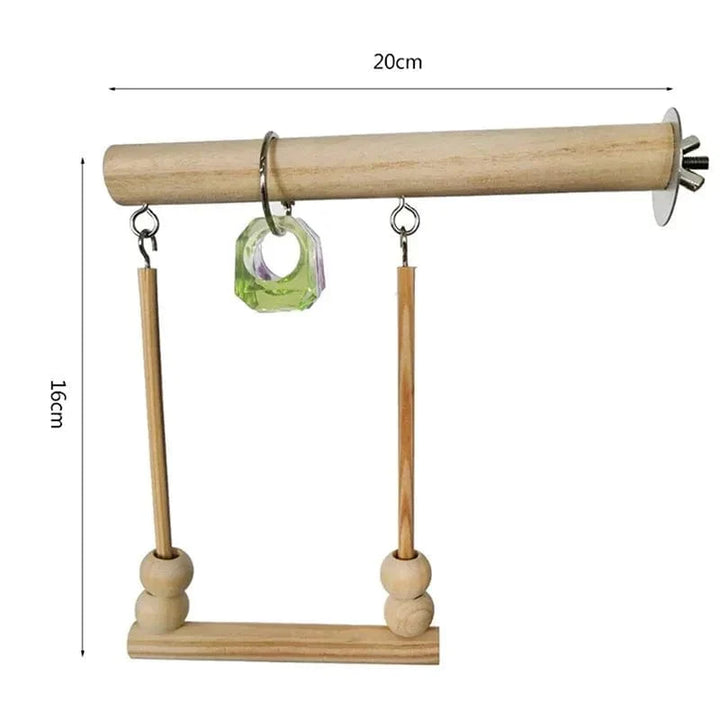 Parrot Chew Toy Cotton Rope Birds Toy Bite Bridge Bird Tearing Toys Cockatiels Training Hang Swings Birds Cage Supplies | Stornfield