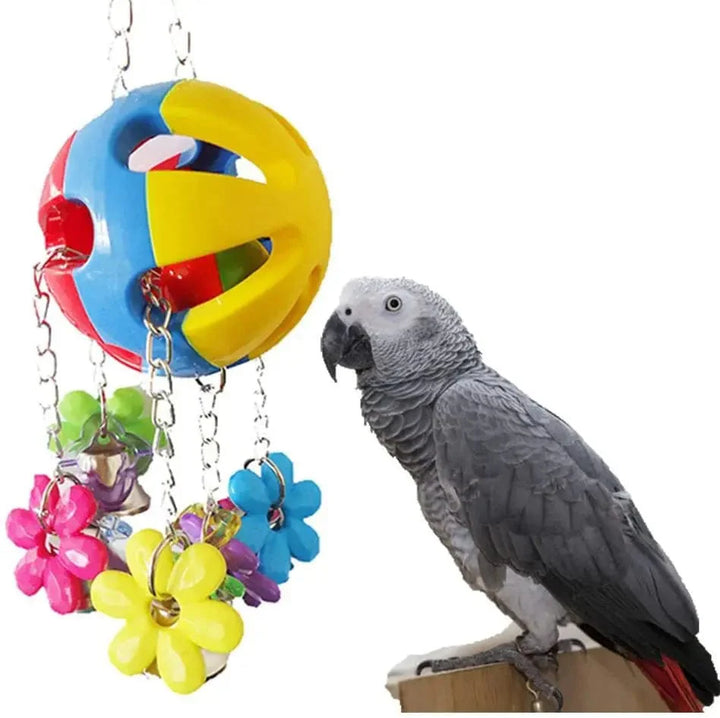 Parrot Chew Toy Cotton Rope Birds Toy Bite Bridge Bird Tearing Toys Cockatiels Training Hang Swings Birds Cage Supplies | Stornfield
