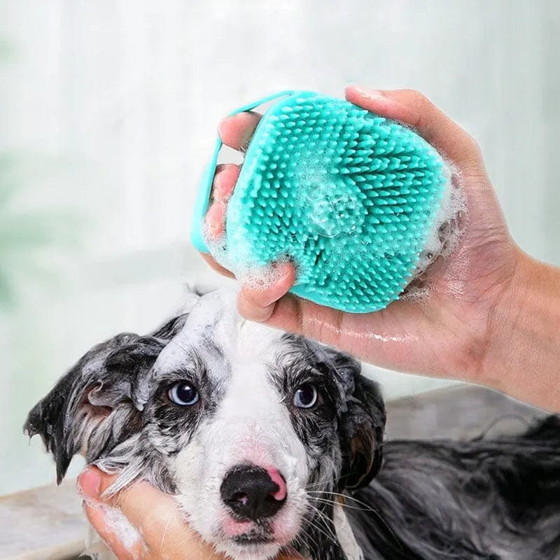 Pet Bathing Brush Soft Silicone Massager Shower Gel Bathing Brush Clean Tools Comb Dog Cat Cleaning Grooming Supplies | Stornfield