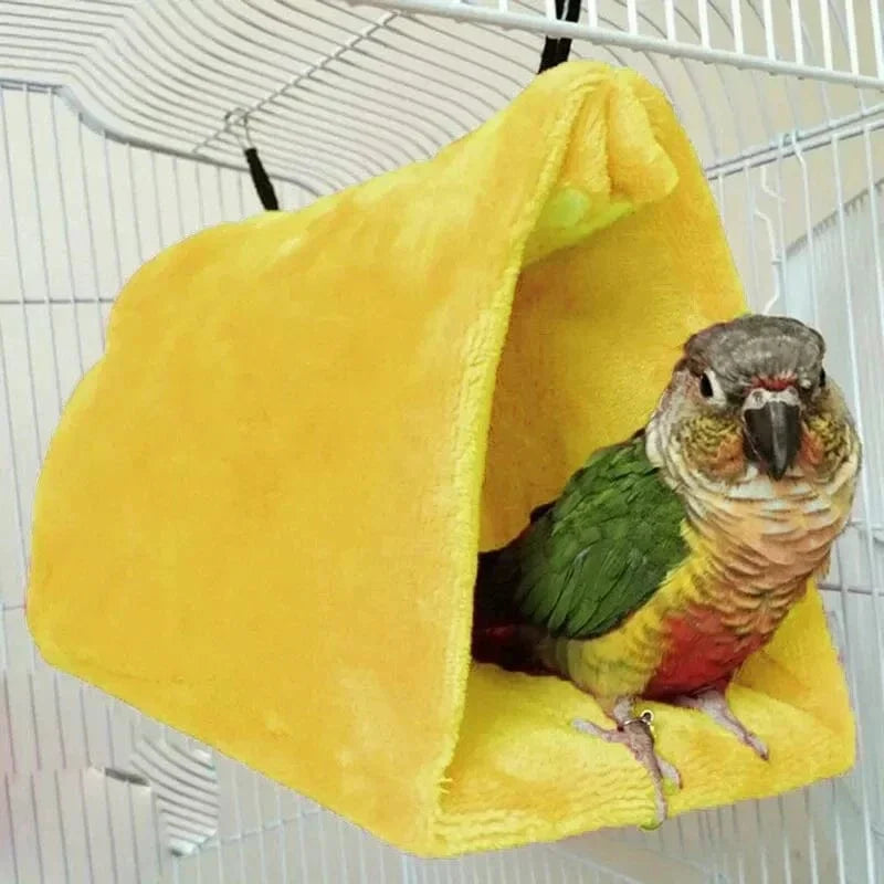 Pet Bird Parrot Cages Warm Bird Hammock Hanging Tent Bed for Bird Sleeping Bird Cage Decoration Accessories Bird House Bird Nest | Stornfield