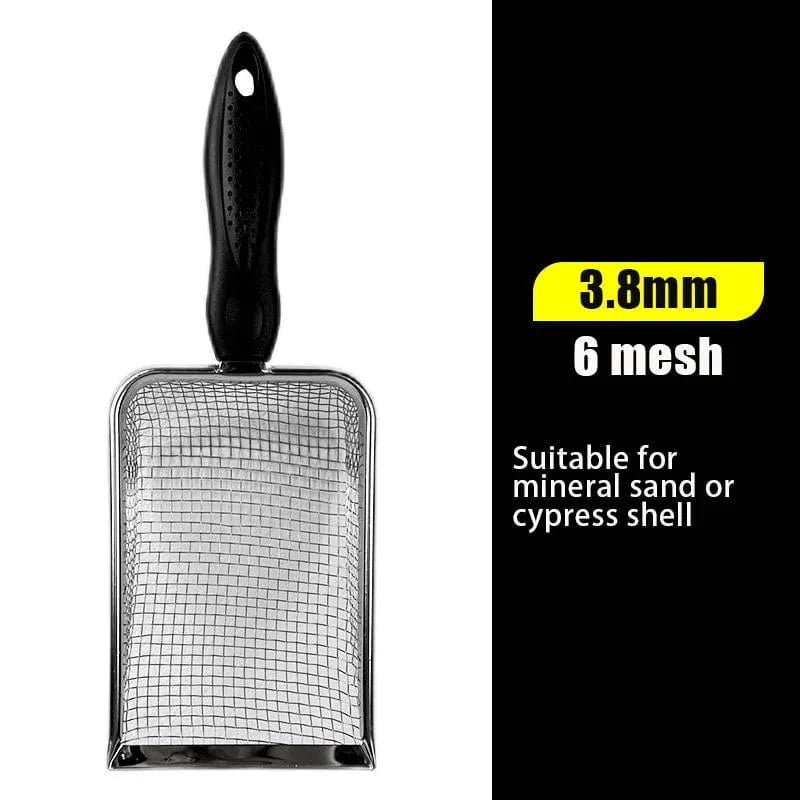 Pet Cleaning Tools Stainless Steel Feces Shovel Net Cat Litter Shovel Reptiles Lizard Sand Shovel Mesh Screen Fecal Spoon | Stornfield