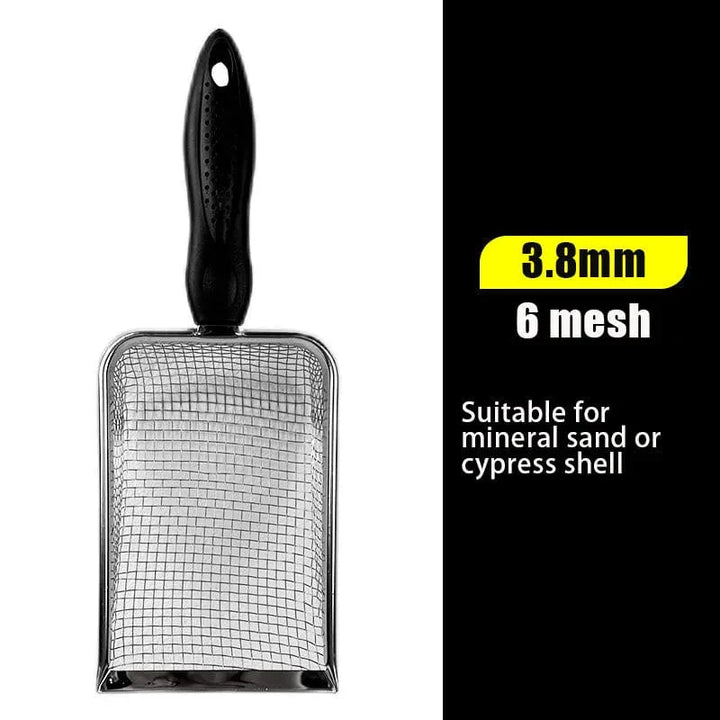 Pet Cleaning Tools Stainless Steel Feces Shovel Net Cat Litter Shovel Reptiles Lizard Sand Shovel Mesh Screen Fecal Spoon | Stornfield