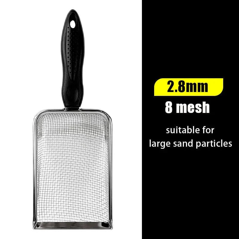 Pet Cleaning Tools Stainless Steel Feces Shovel Net Cat Litter Shovel Reptiles Lizard Sand Shovel Mesh Screen Fecal Spoon | Stornfield