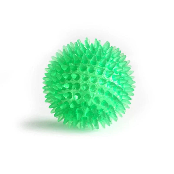 Pet Dog Toys Cat Puppy Sounding Toy Polka Squeaky Tooth Cleaning Ball TPR Training Pet Teeth Chewing Toy Thorn Balls Accessories | Stornfield