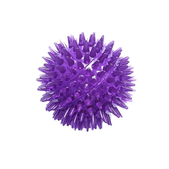 Pet Dog Toys Cat Puppy Sounding Toy Polka Squeaky Tooth Cleaning Ball TPR Training Pet Teeth Chewing Toy Thorn Balls Accessories | Stornfield