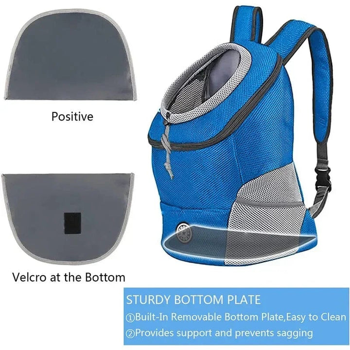 Pet Dog Travel Backpack Portable Outdoor Breathable Mesh Cat Puppy Double Shoulder Carrier Bag for Small Large Dogs Pet Supplies | Stornfield