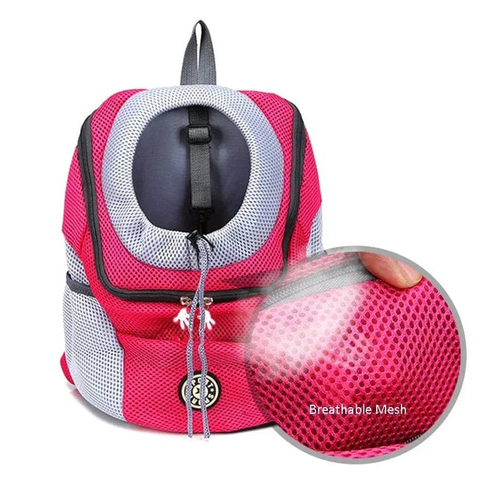 Pet Dog Travel Backpack Portable Outdoor Breathable Mesh Cat Puppy Double Shoulder Carrier Bag for Small Large Dogs Pet Supplies | Stornfield